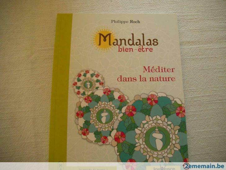 Cahier de coloriages MANDALAS  Bien-être.  Philippe ROCH., Envoi, Neuf