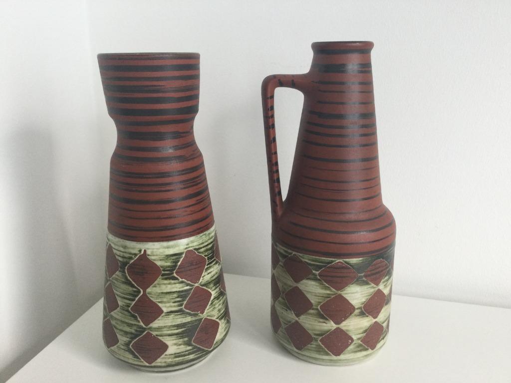 2 vases W-Germany Dûmler et Breiden Hôhr, Antiquités & Art, Enlèvement