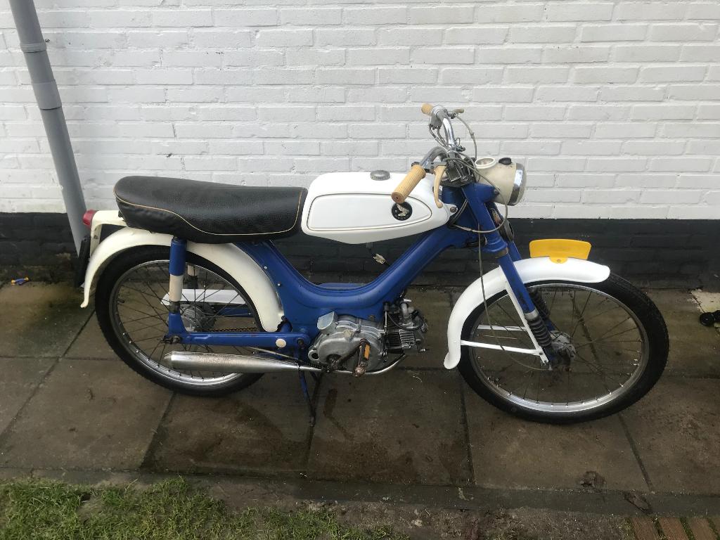 Nette Honda PS50 1969 4-takt met papieren, Enlèvement ou Envoi, Classe B (45 km/h), Autres marques, 3 vitesses