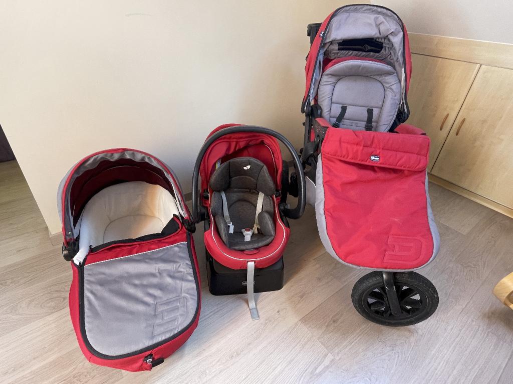 chicco active 3 kinderwagen, Kinderen en Baby's, Kinderwagens en Combinaties, Gebruikt, Kinderwagen, Overige merken, Luchtbanden