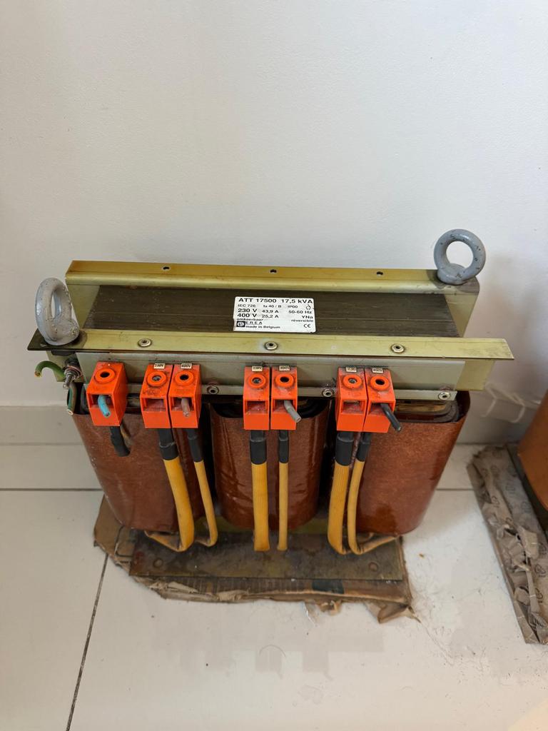 2 transformateurs EREA ATT 17500 17,5 kVA, Enlèvement, Comme neuf