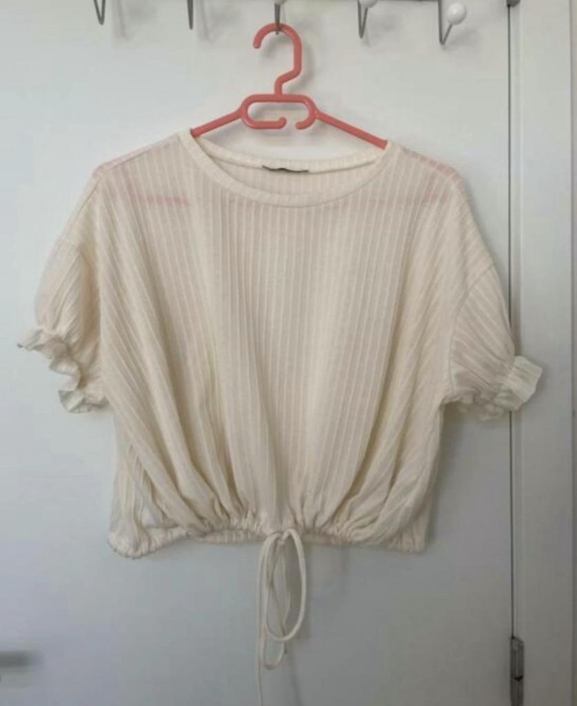 T-shirt zara maat S nieuw, Ophalen of Verzenden, Zo goed als nieuw, Korte mouw, Maat 36 (S)
