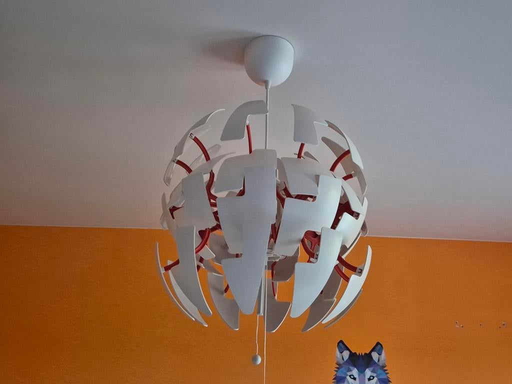 Lustre boule ikea, Enlèvement