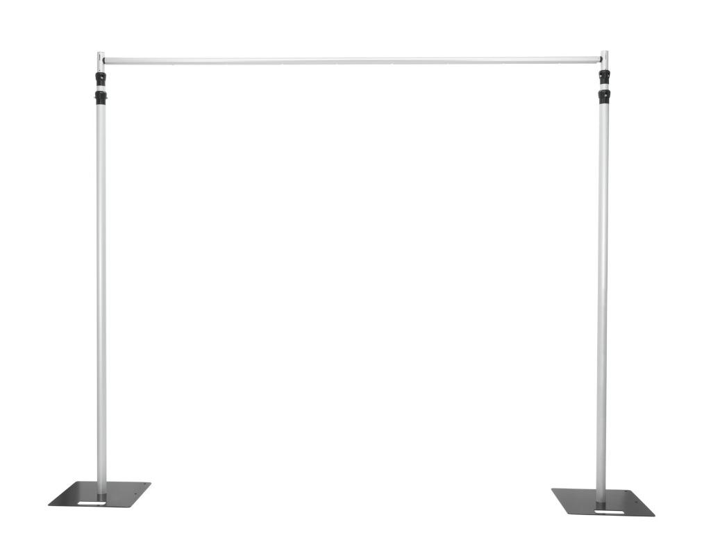 Pipe en drape verplaatsbaar gordijn systeem, Muziek en Instrumenten, Verzenden, Nieuw