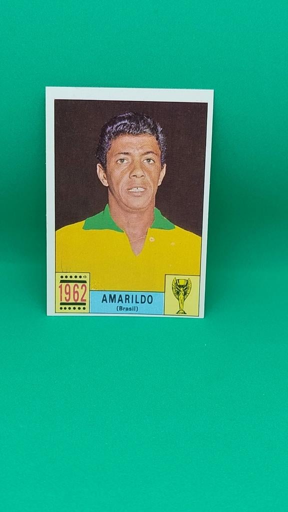 Panini Mexico '70. Amarildo, Brasil., Ophalen of Verzenden, Zo goed als nieuw