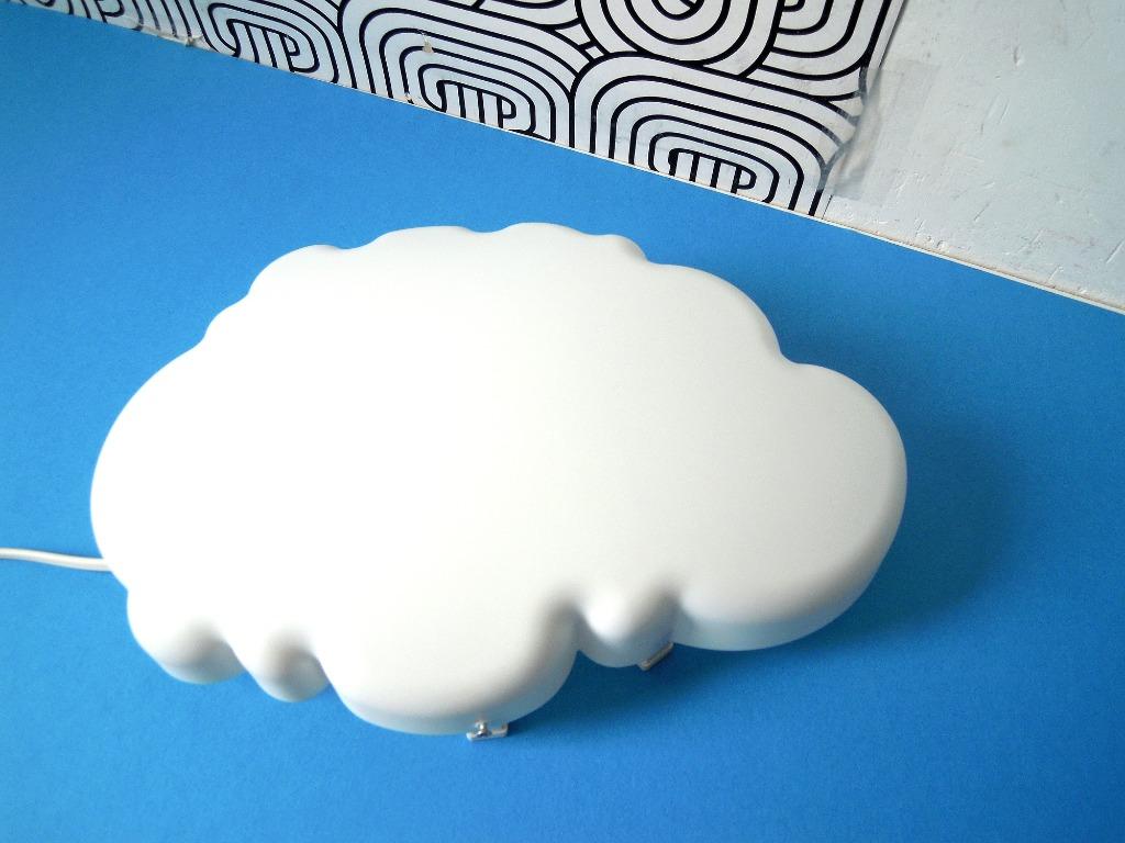 Witte wolkenlamp voor kinderkamer, Ophalen of Verzenden, Zo goed als nieuw, Lamp