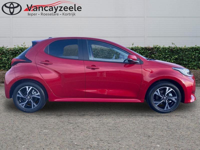 Toyota Yaris Iconic+Hi-techpack+cam+nav+sen, Autos, Toyota, Rouge, Achat, Euro 6, Noir