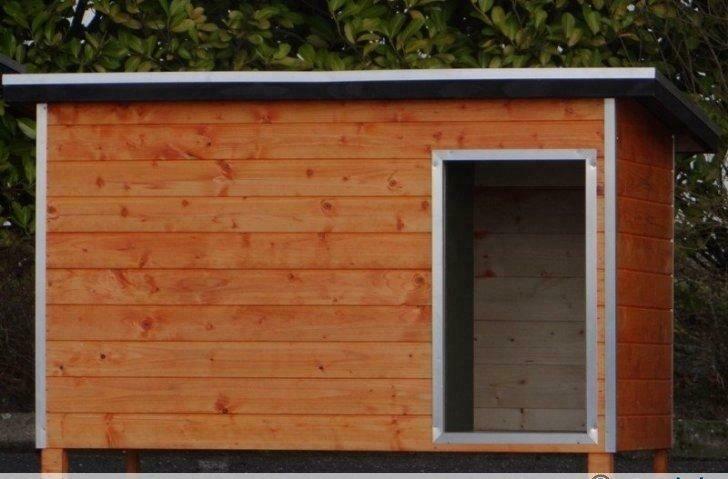 Niche taille XXL abri chien qualite niche toit plat neuf, Envoi, Neuf