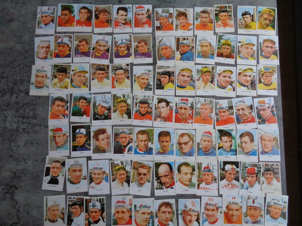 MONTY GUM PRINTS  PHOTOS  CYCLISTES   SÉRIE TRIUMVIRATE, Hobby & Loisirs créatifs, Autocollants & Images, Enlèvement ou Envoi