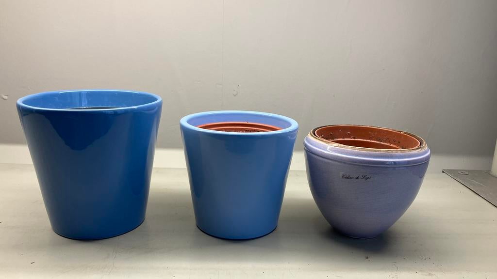 Pots de fleurs, Enlèvement ou Envoi, Comme neuf