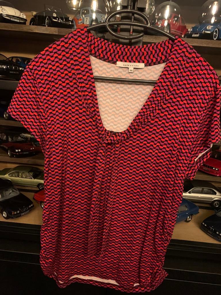 Blouse Lola & Liza, Taille 42/44 (L), Manches courtes, Enlèvement ou Envoi, Rose