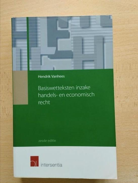 Basiswetteksten inzake handels-en economisch recht, Boeken, Ophalen of Verzenden, Zo goed als nieuw
