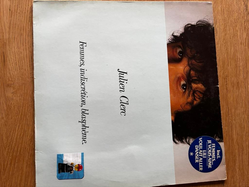 Lot de 2 vinyles Julien Clerc, Enlèvement ou Envoi, Utilisé, 12 pouces