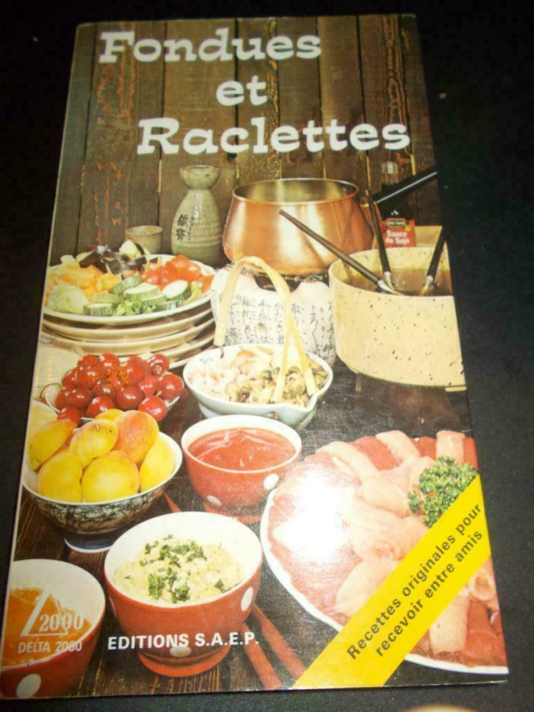 livre de recette pour fondue et raclette, Autres types, Enlèvement ou Envoi, Comme neuf, Cuisine saine