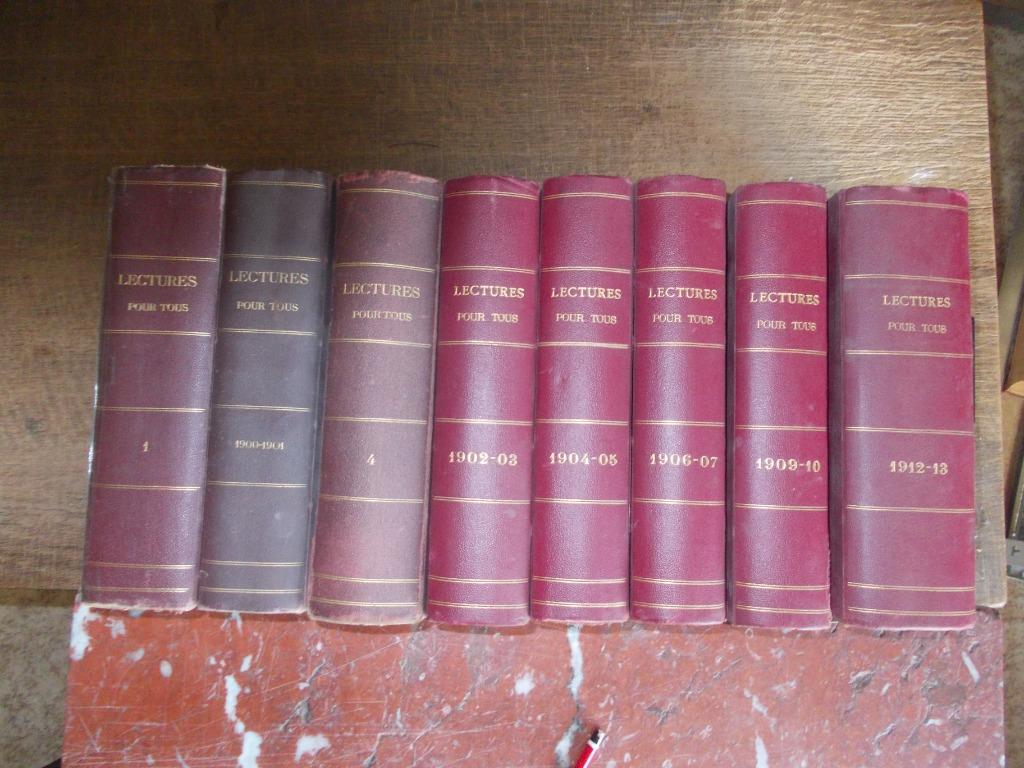 8 LEESBARE MAPPEN VOOR ALLE 1898 - 1913, Gelezen, 19e eeuw, Europa, Ophalen of Verzenden