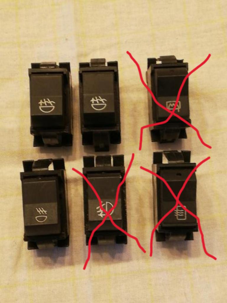 SCHAKELAARS GOLF1 MK1 GTI SCIROCCO1 MK1 TIETENDACH, Auto-onderdelen, Ophalen of Verzenden, Gebruikt, Volkswagen