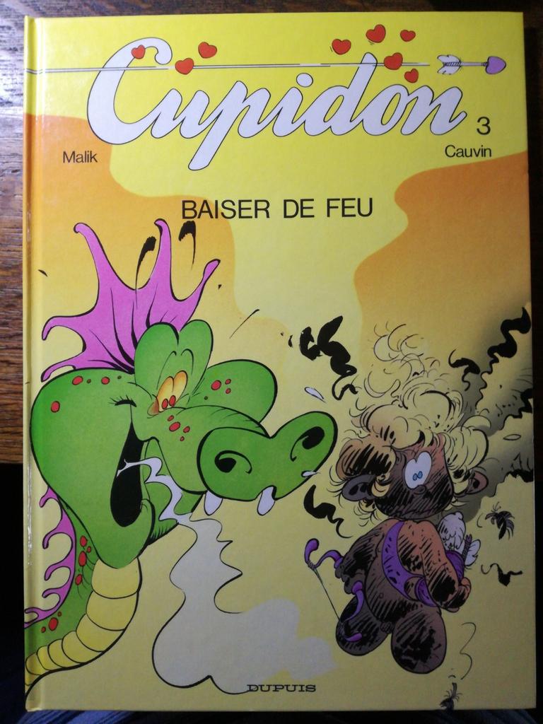 Cupidon EO Tome 3 Baiser de feu, Enlèvement ou Envoi, Utilisé