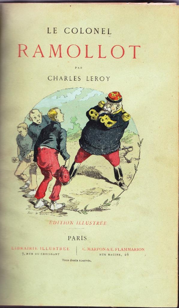 Le COLONEL RAMOLLOT ( Charles LEROY ) Illustré par UZÈS, Livres, Humour, Comme neuf, Blagues, Enlèvement ou Envoi
