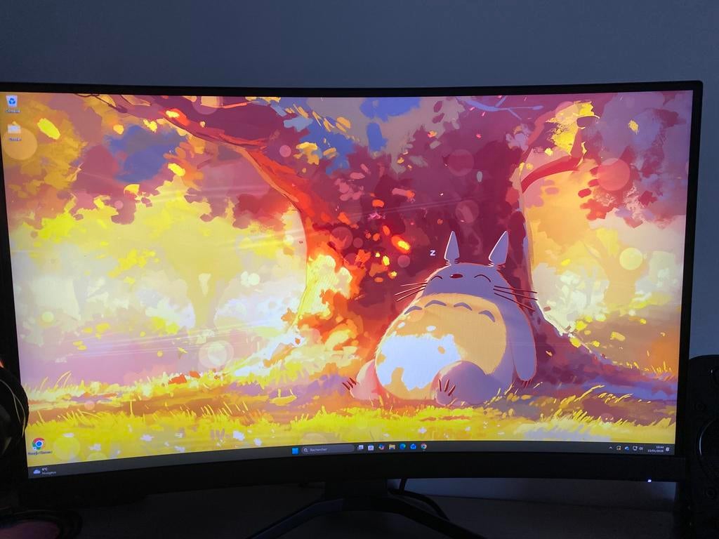Msi mag optix 27 pouce incurvé, Enlèvement, Comme neuf