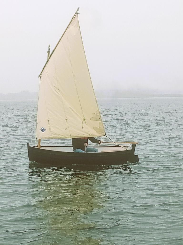 Bateau en bois (voile aviron), Enlèvement ou Envoi, Comme neuf, Bois, Autres types