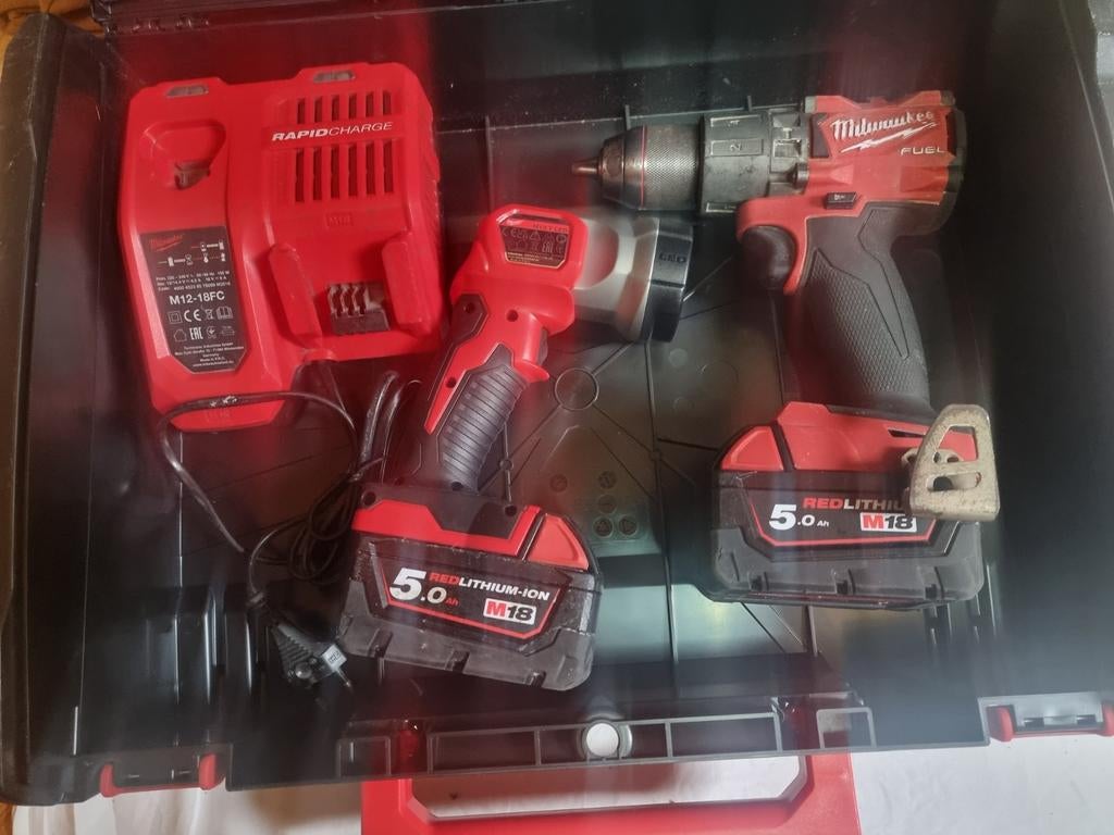 Milwaukee fuel m18 fpd, Bricolage & Construction, Outillage | Foreuses, Enlèvement, Comme neuf