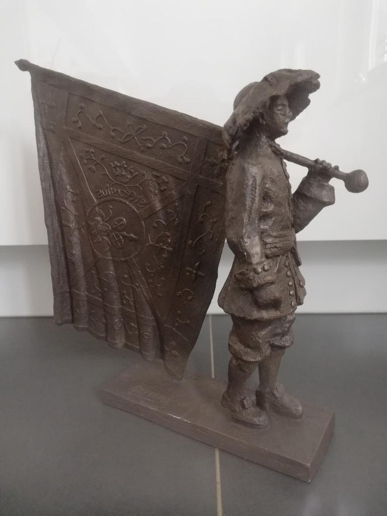Vendelier uit Gemert Agrass 1985, Antiek en Kunst, Kunst | Beelden en Houtsnijwerken, Ophalen of Verzenden