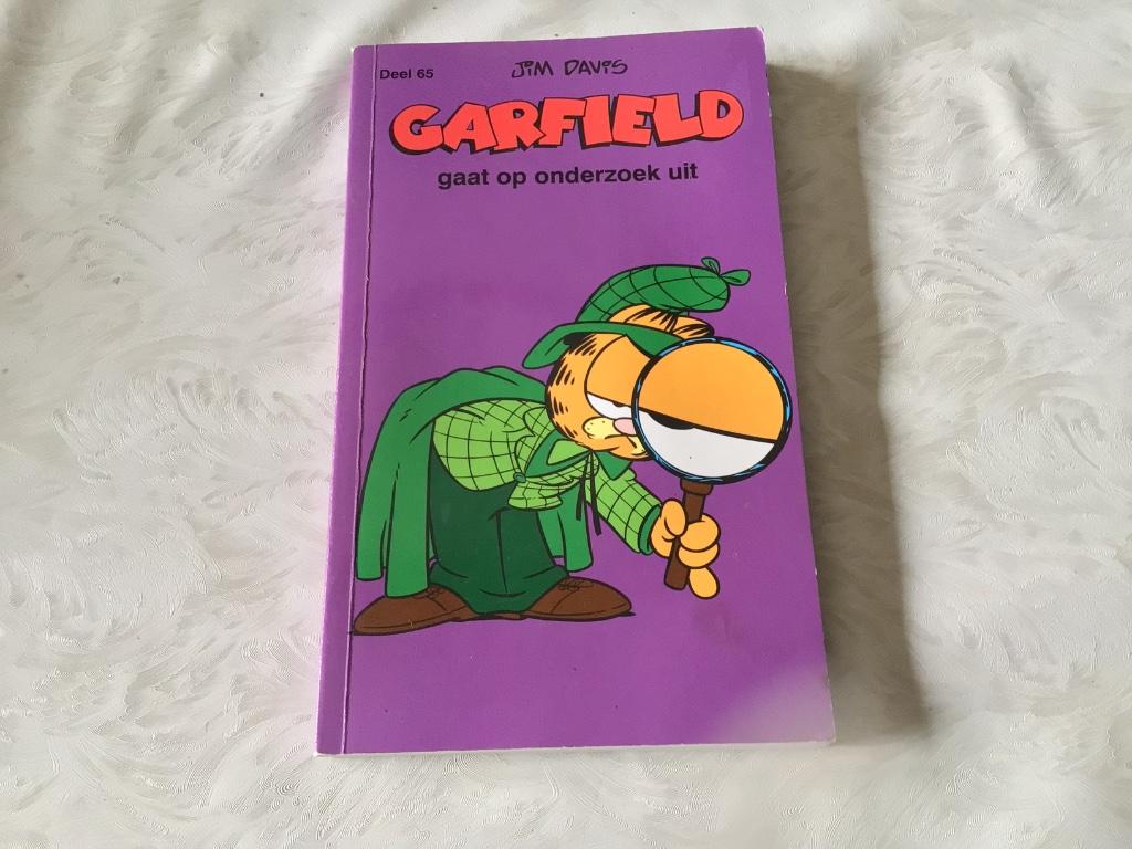 Garfield ( Jim Davis )gaat op onderzoek uit deel 65 - 1990, Collections, Enlèvement, Garfield