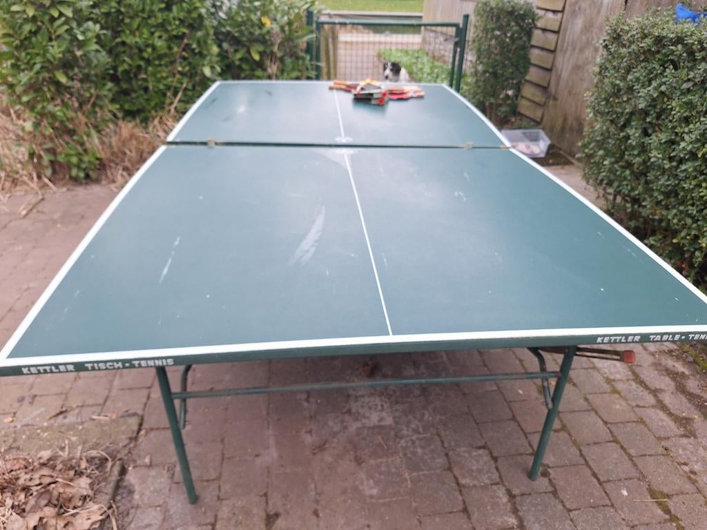 Kettler tafeltennis, Ophalen, Gebruikt