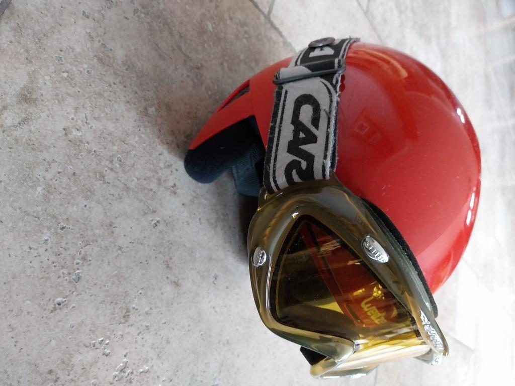 Skihelm kind 4- 7 jaar (bril is reeds verkocht), Sport en Fitness, Ophalen, Gebruikt, Overige typen
