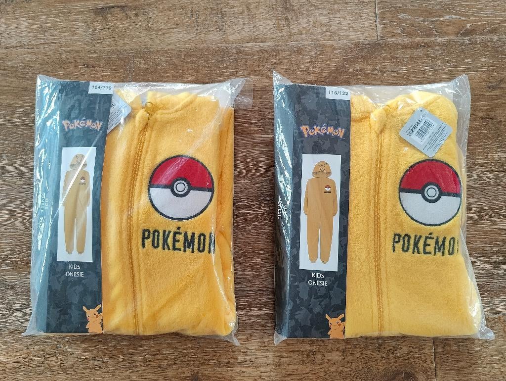 Kids Onesie Pokemon - Nieuw - Maat 104/110 en 116/122, Ophalen of Verzenden, Nieuw