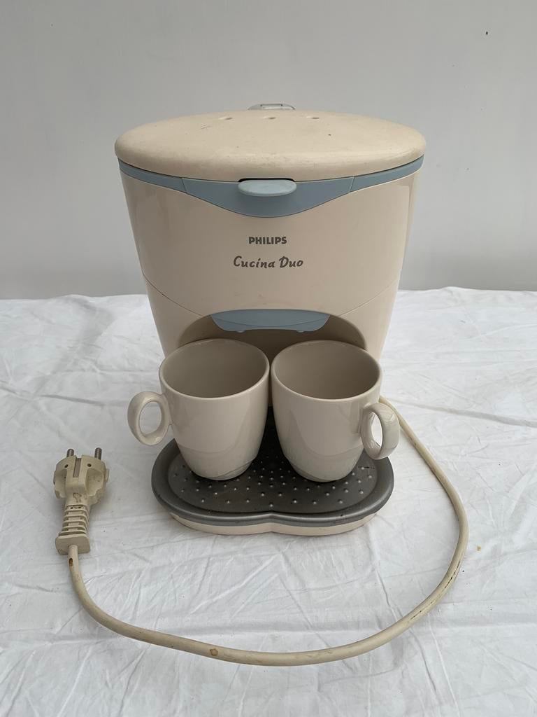 Machine à café Philips pour 2 tasses, Café moulu, Enlèvement ou Envoi, 2 à 4 tasses, Comme neuf