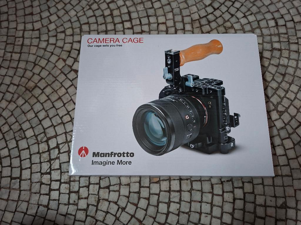 Manfrotto camera cage large, TV, Hi-fi & Vidéo, Appareils photo numériques, Enlèvement ou Envoi, Neuf, Reflex miroir, Autres Marques