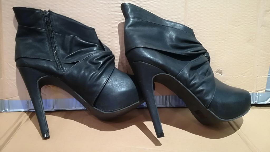 936* Francesco Milano - superbes bottillons (pointure 40), Neuf, Boots et Botinnes, Noir, Envoi