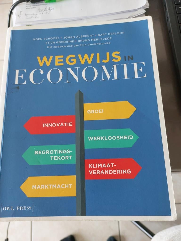 Wegwijs in economie, Boeken, Ophalen, Gelezen