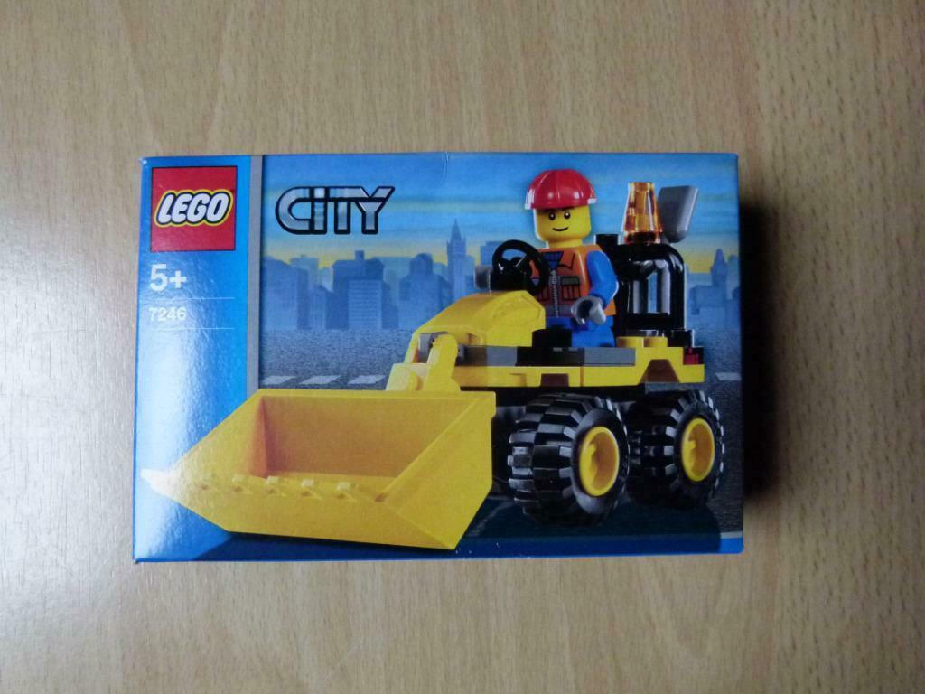 Lego City 7246 Mini graafmachine, Ophalen of Verzenden, Gebruikt, Complete set, Lego