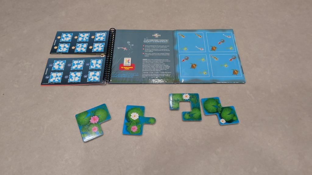 Waterworld (smart games), Ophalen, Gebruikt, Puzzelen