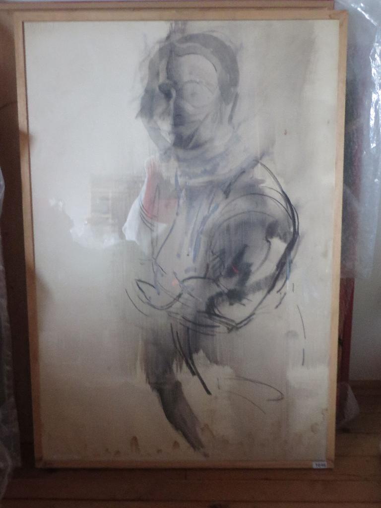 aquarel Jos Hendrickx, Antiek en Kunst, Kunst | Schilderijen | Modern, Ophalen