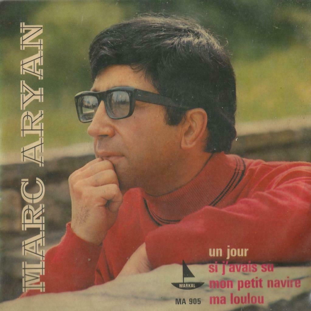 Marc Aryan – Un jour / Mon petit Navire + 2 – Single - EP, CD & DVD, Vinyles Singles, Utilisé, EP, Pop, 7 pouces, Enlèvement ou Envoi
