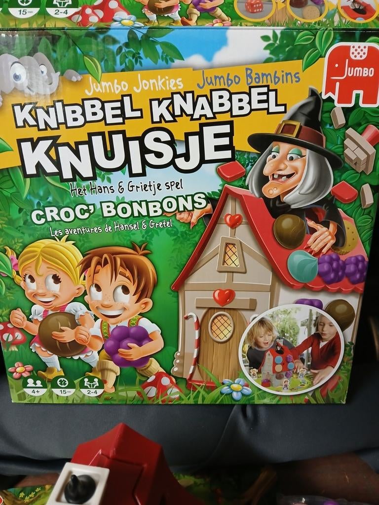 Knibbel Knabbel Knuisje, Drie of vier spelers, Ophalen of Verzenden, Zo goed als nieuw, Jumbo