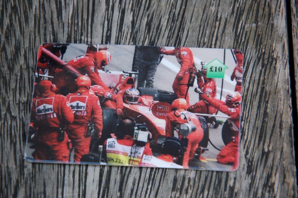 Telefoonkaart - Prepaid Card UK - Michael Schumacher., Ophalen of Verzenden