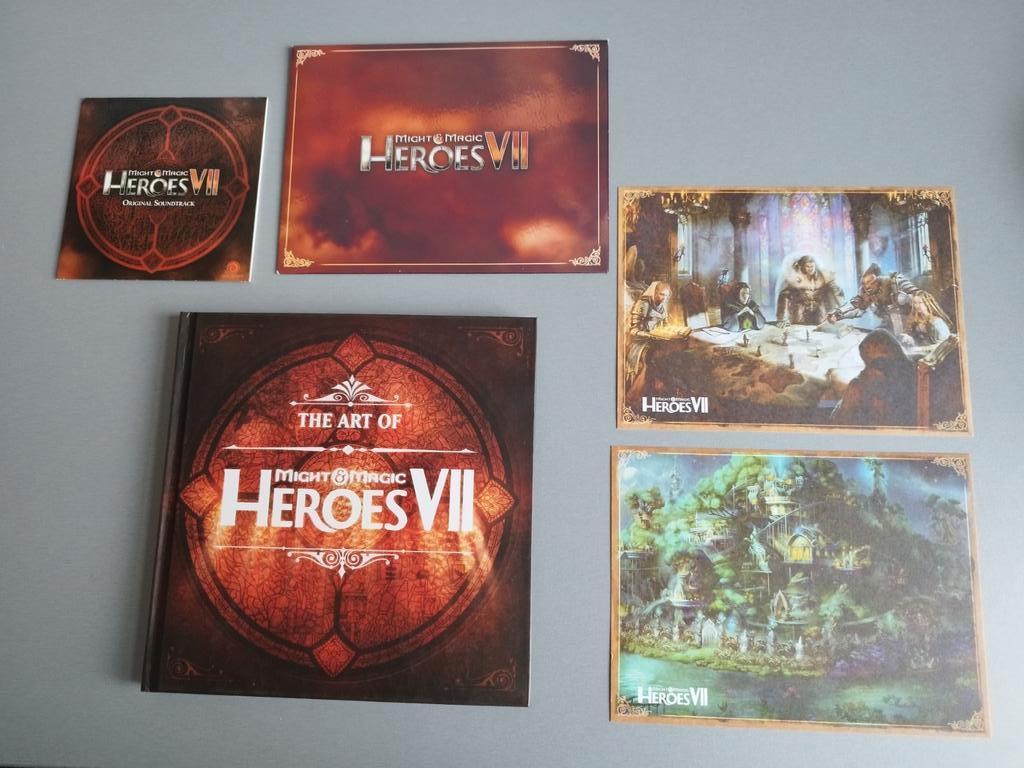 The art of Might & Magic Heroes VII (livre, CD et lithos), Consoles de jeu & Jeux vidéo, Enlèvement ou Envoi, Comme neuf