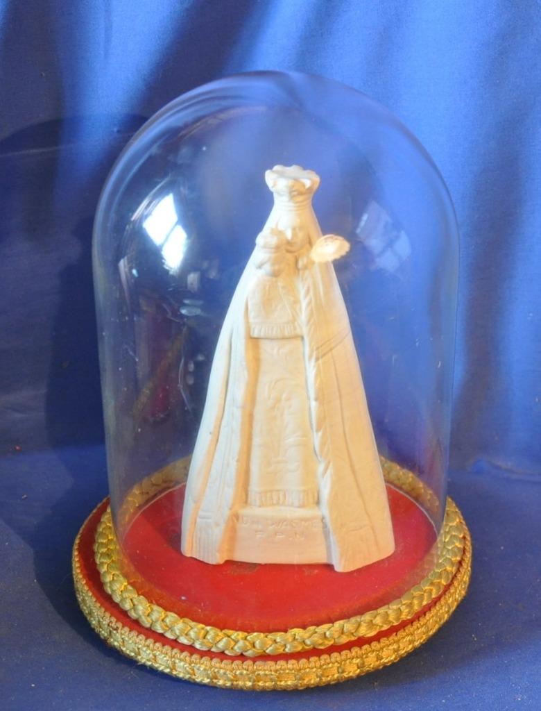 notre dame de wasme sous globe en verre, Ophalen of Verzenden