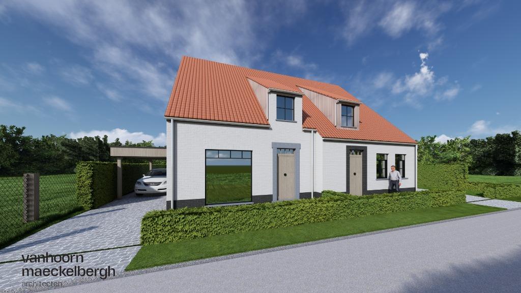 Stijlvolle nieuwbouwwoning te Eernegem, Immo, Projets de nouvelles constructions, Maison de coin ou Maison mitoyenne, Eernegem