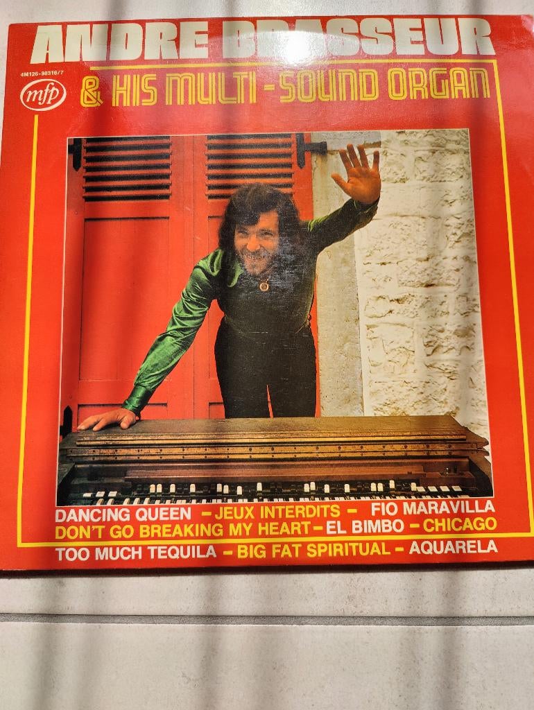André Brasseur & his Multi Sound Organ op dubbel-LP, CD & DVD, Vinyles | Pop, 12 pouces, Envoi