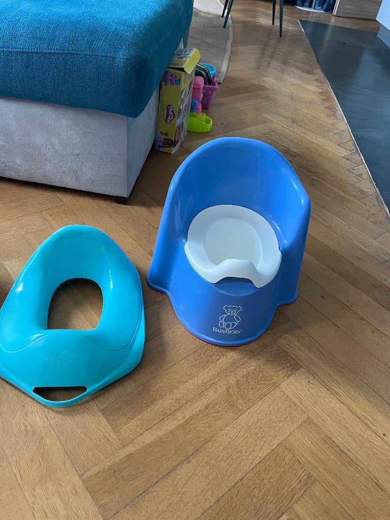 BabyBjörn Potstoel, Enlèvement, Utilisé
