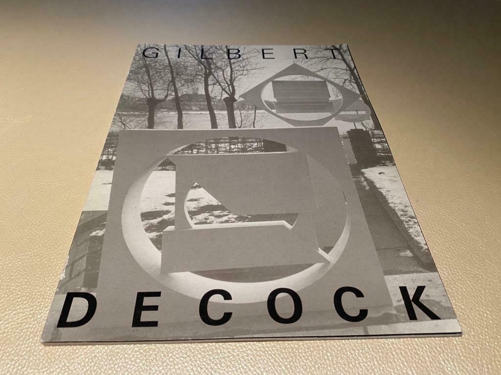 Gilbert Decock schilderijen sculpturen, Ophalen of Verzenden, Zo goed als nieuw, Schilder- en Tekenkunst