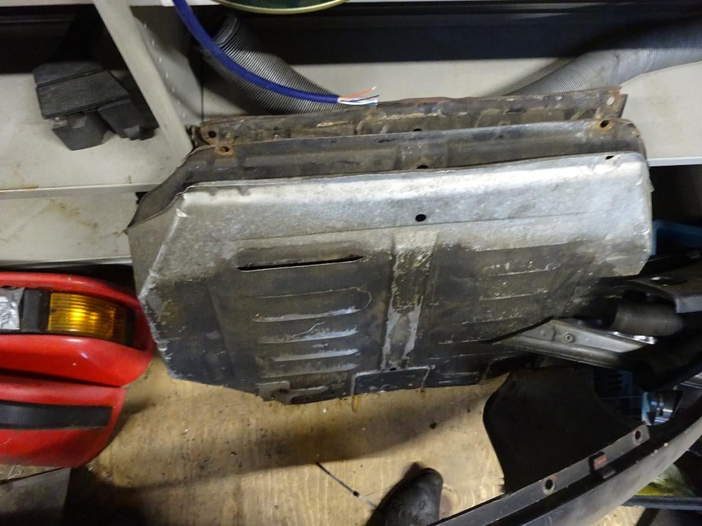 Motorplaat /Beschermplaat Porsche 924, Ophalen, Gebruikt, Porsche, Motorkap