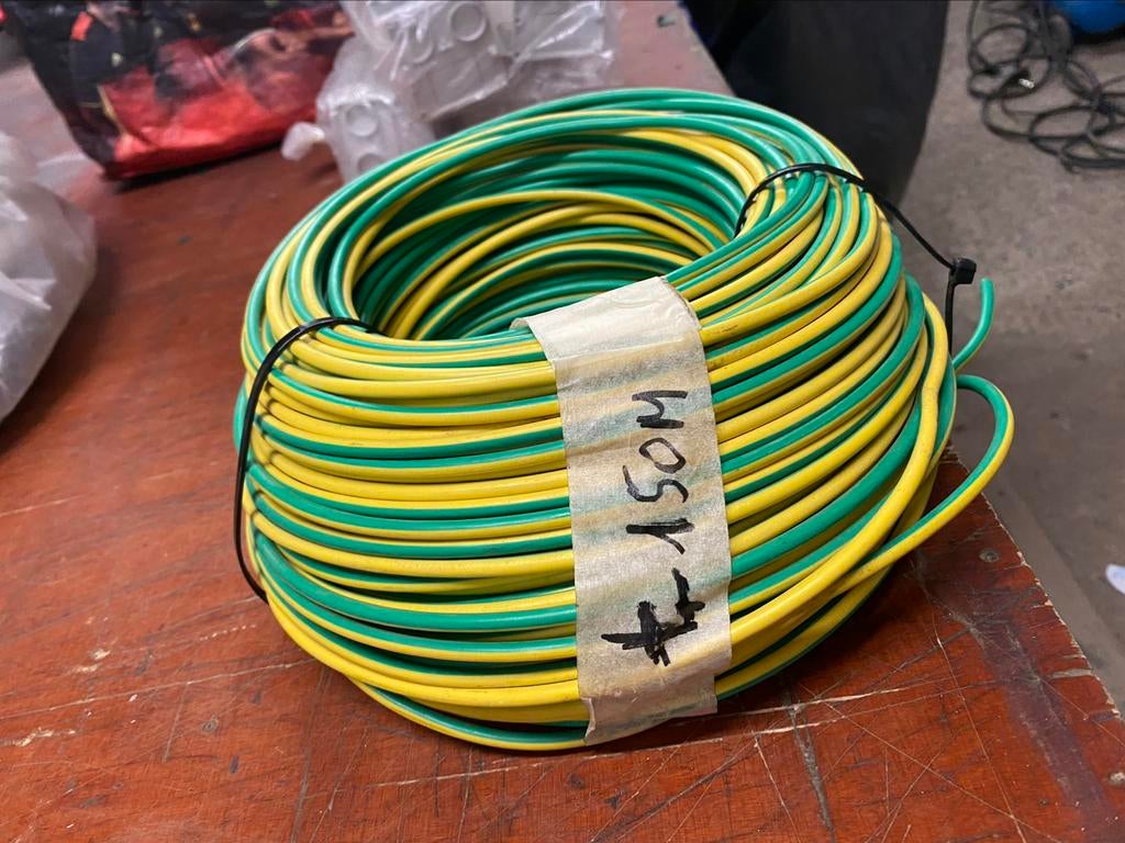 Cable de terre, Neuf
