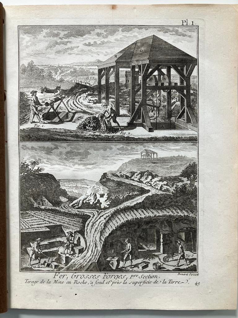 Encyclopédie Diderot et D’Alembertverzameling 55 etsen, Enlèvement ou Envoi