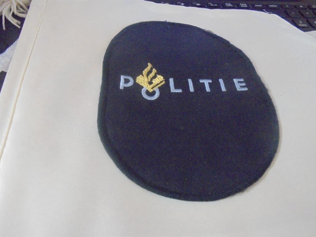 politie badge van toen, Verzamelen, Ophalen of Verzenden, Rijkswacht, Embleem of Badge